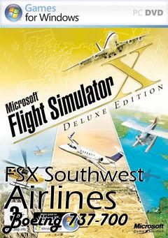 Box art for FSX Southwest Airlines Boeing 737-700