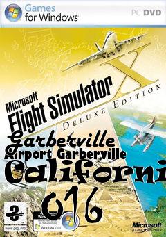 Box art for Garberville Airport Garberville California - O16