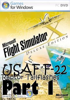 Box art for USAF F-22 Raptor Tailflashes Part 1