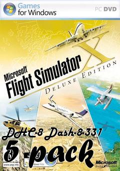 Box art for DHC-8 Dash-8-331 5 pack