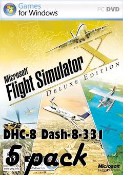 Box art for DHC-8 Dash-8-331 5 pack