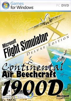 Box art for Continental Air Beechcraft 1900D