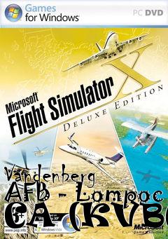 Box art for Vandenberg AFB - Lompoc CA (KVBG)