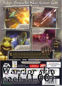 Box art for Warrior skin pack (1.00)