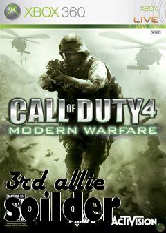 Box art for 3rd allie soilder