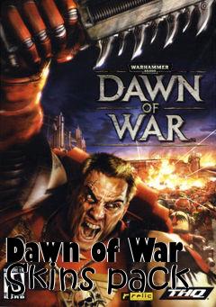 Box art for Dawn of War Skins pack