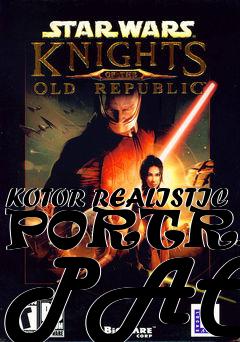 Box art for KOTOR REALISTIC PORTRAIT PACK