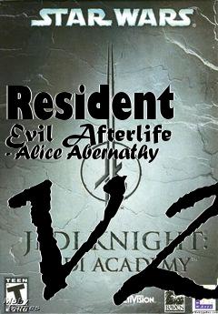 Box art for Resident Evil Afterlife - Alice Abernathy V2