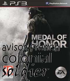 Box art for avisos french colonial soldier