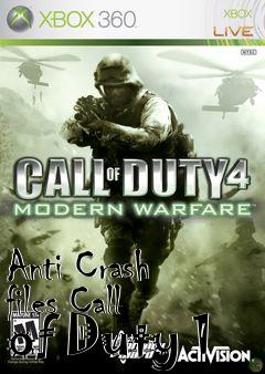 Box art for Anti Crash files Call of Duty 1