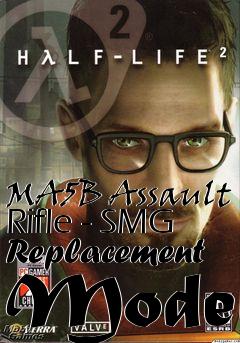Box art for MA5B Assault Rifle - SMG Replacement Model