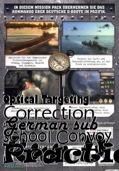 Box art for German sub school Convoy Practice