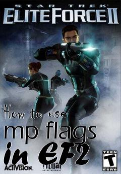 Box art for How to use mp flags in EF2