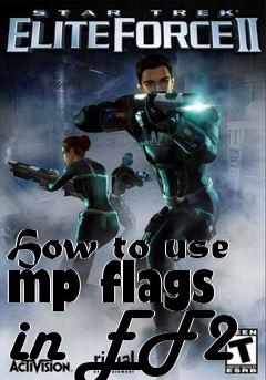 Box art for How to use mp flags in EF2