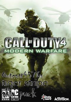 Box art for Outcast4576s tiger stripe skin pack