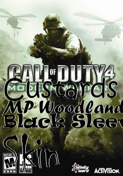 Box art for Custards MP Woodland Black Sleeve Skin