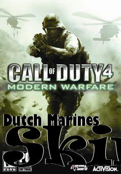 Box art for Dutch Marines Skin