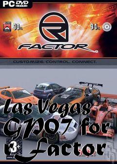 Box art for Las Vegas GP07 for rFactor