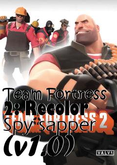 Box art for Team Fortress 2: Recolor Spy sapper (v1.0)