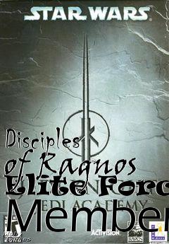 Box art for Disciples of Ragnos Elite Force Member