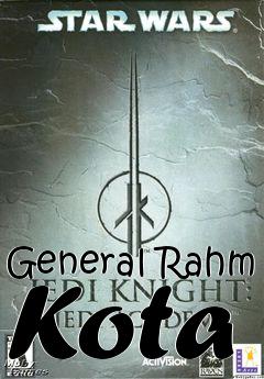 Box art for General Rahm Kota