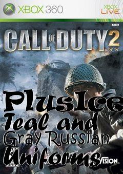 Box art for PlusIces Teal and Gray Russian Uniforms