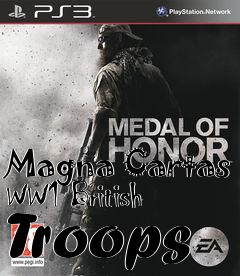 Box art for Magna Cartas WW1 British Troops