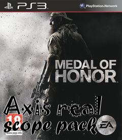 Box art for Axis real scope pack