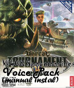 Box art for W40K Spacemarines Voice Pack (manual instal)