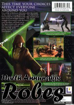 Box art for Darth Annunakis Robes