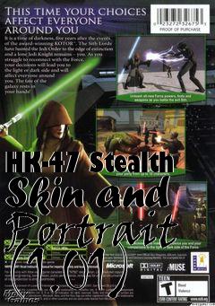 Box art for HK-47 Stealth Skin and Portrait (1.01)