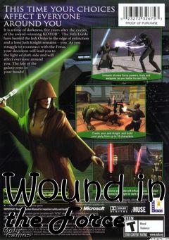 Box art for Wound in the Force