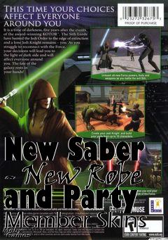 Box art for New Saber - New Robe and Party Member Skins
