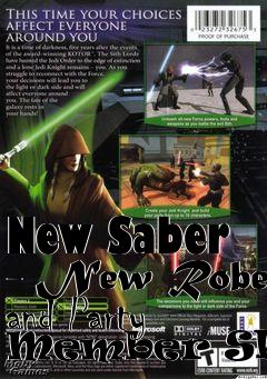 Box art for New Saber - New Robe and Party Member Skins