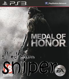 Box art for allied camo sniper