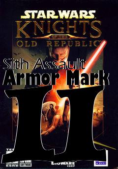 Box art for Sith Assault Armor Mark II