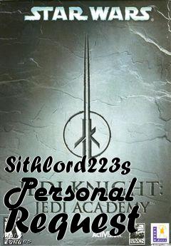 Box art for Sithlord223s Personal Request