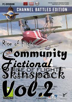 Box art for Rise of Flight Community Fictional Skinspack Vol.2