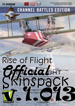 Box art for Rise of Flight Official Skinspack v.1.013