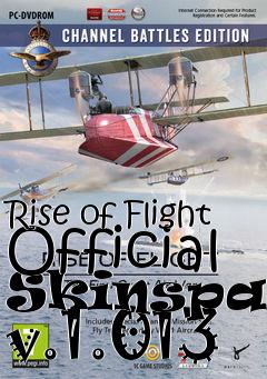 Box art for Rise of Flight Official Skinspack v.1.013