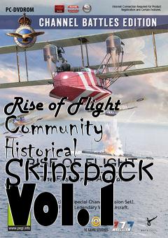 Box art for Rise of Flight Community Historical Skinspack Vol.1