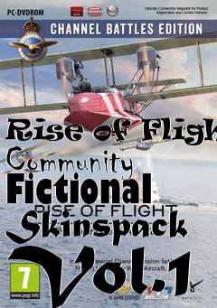 Box art for Rise of Flight Community Fictional Skinspack Vol.1