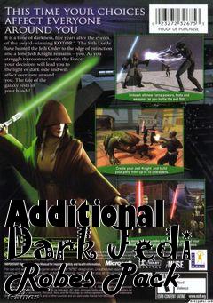 Box art for Additional Dark Jedi Robes Pack