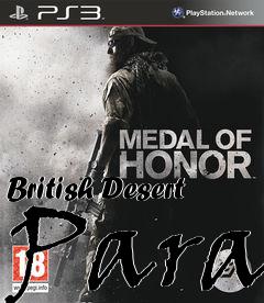 Box art for British Desert Para