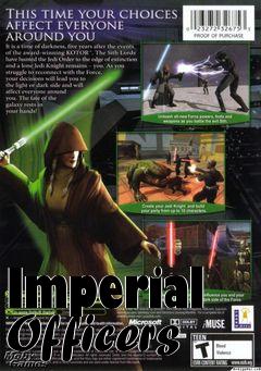 Box art for Imperial Officers