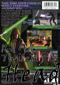 Box art for Red Male Twilek PC Head