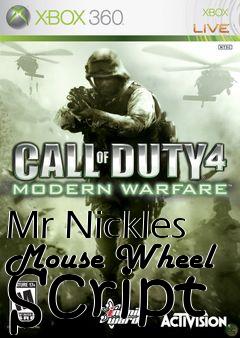 Box art for Mr Nickles Mouse Wheel Script