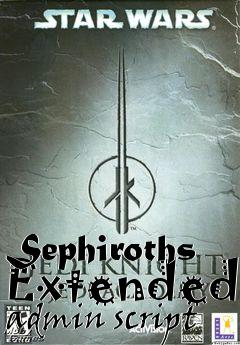 Box art for Sephiroths Extended admin script