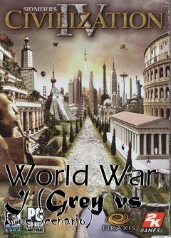 Box art for World War I (Grey vs Blue Scenario)