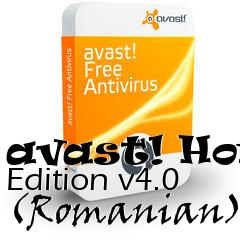 Box art for avast! Home Edition v4.0 (Romanian)